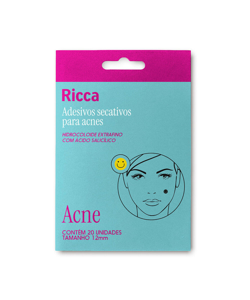 adesivos secativos ricca para acnes smile