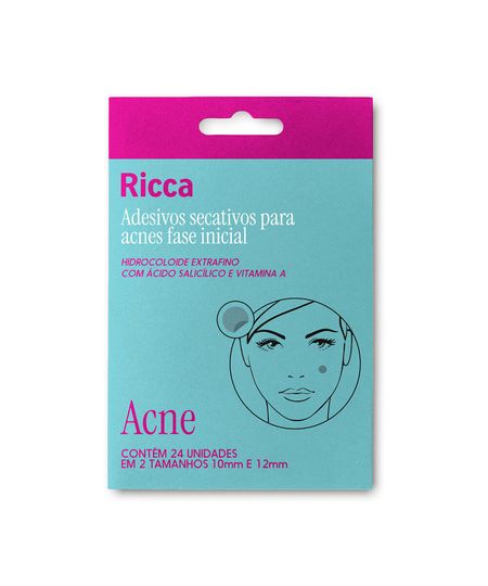 adesivos secativos ricca para acnes fase inicial UNICO