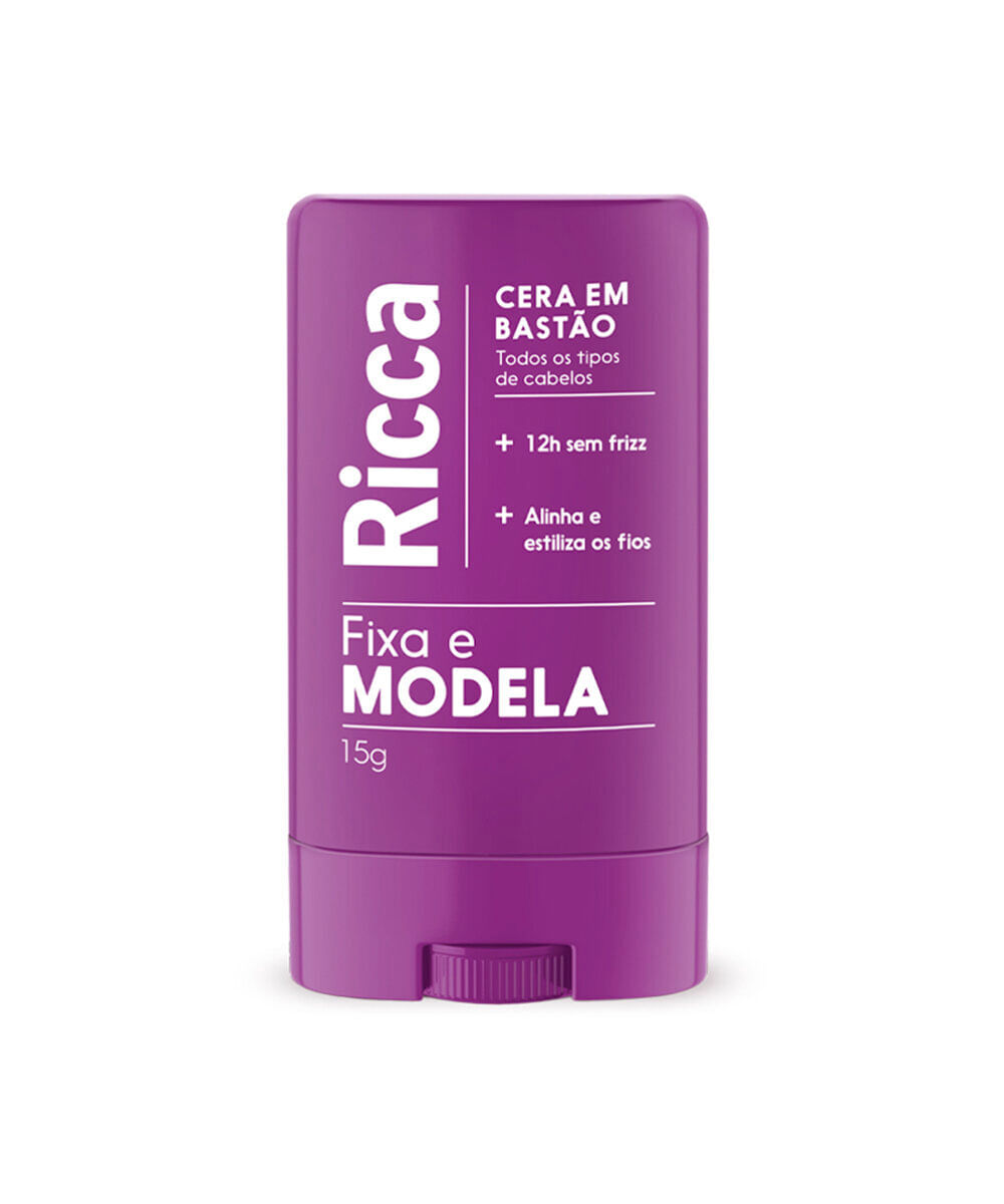 cera fixadora em bastão ricca 15g