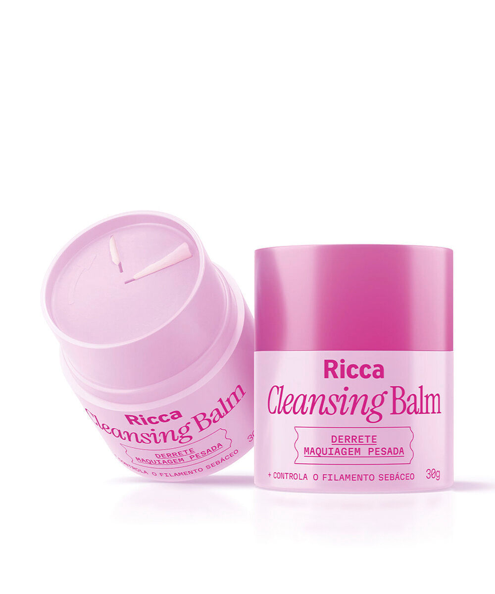 limpador facial ricca cleansing balm