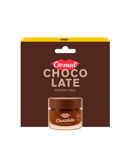 hidratante labial  carmed máscara noturna chocolate 8g UNICO