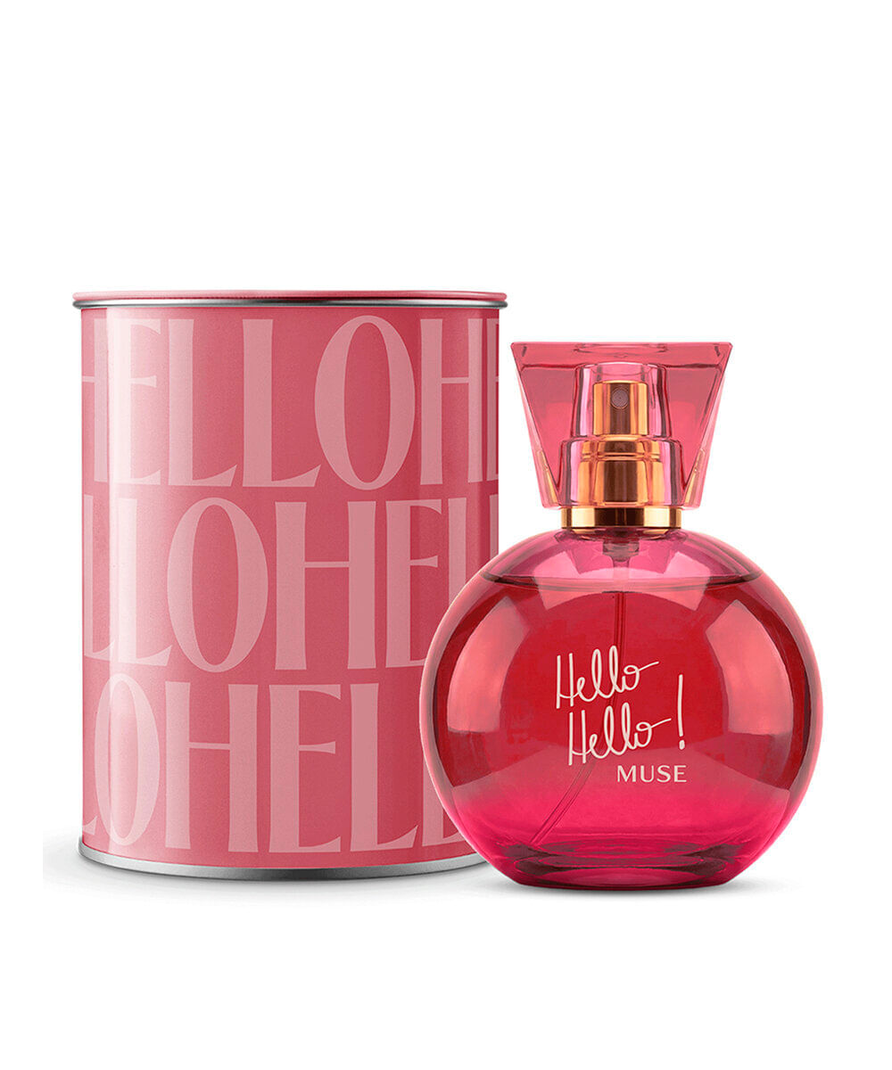perfume feminino deo colônia hello hello muse ciclo by nah cardoso 100ml