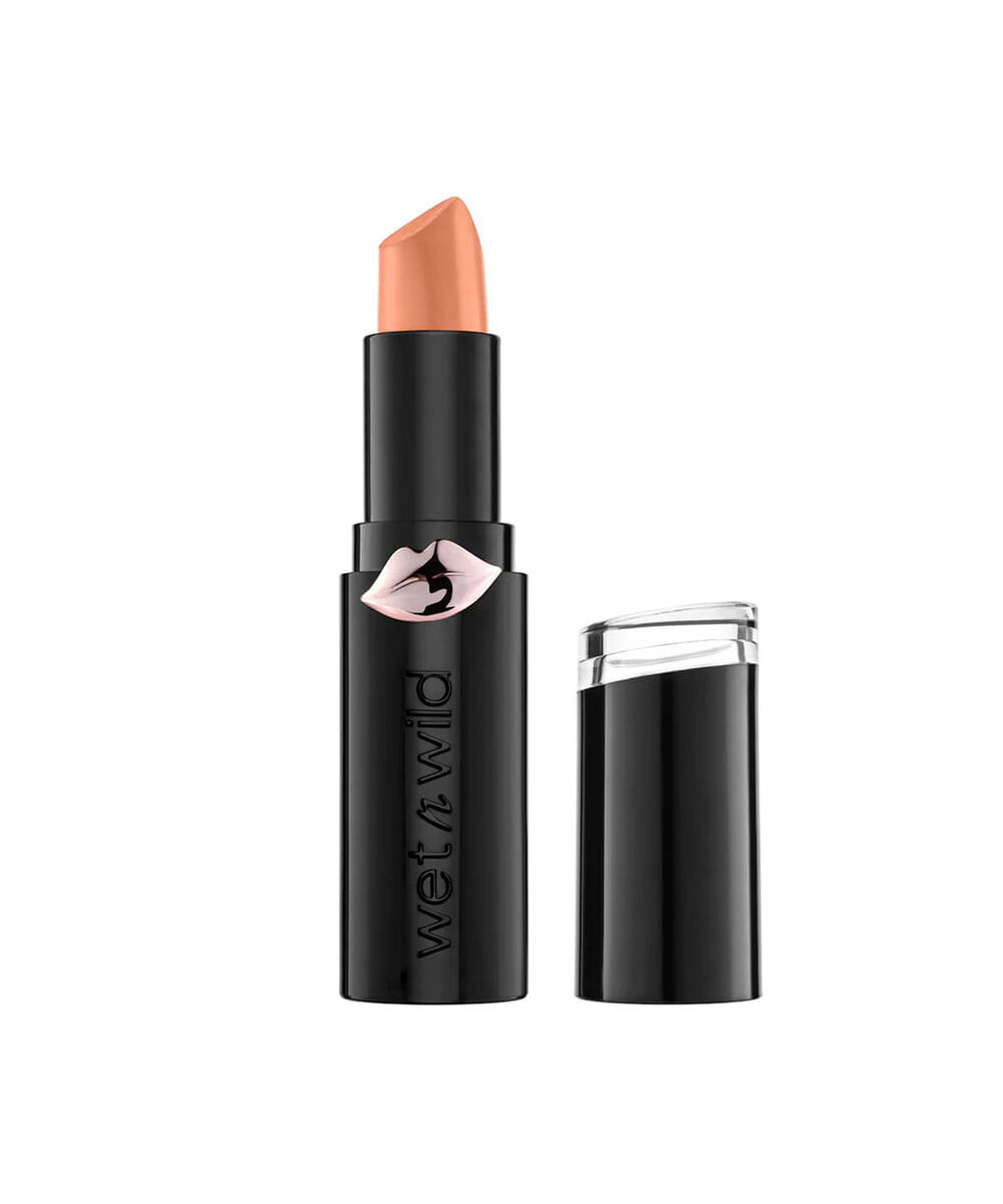 batom wet n wild megalast lip color matte bare it all