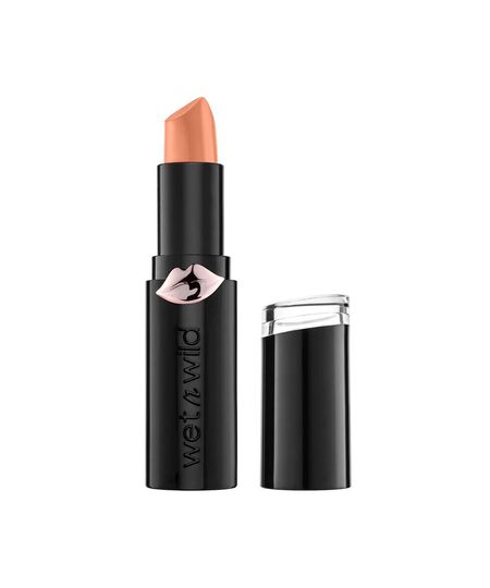 batom wet n wild megalast lip color matte never nude UNICO