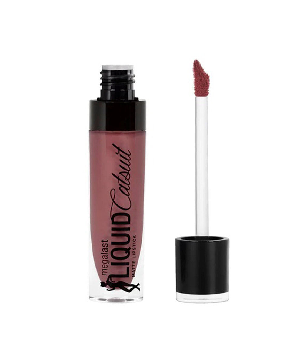 batom líquido megalast liquid catsuit matte lipstick rebel rose