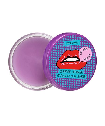 hidratante labial wet n wild máscara noturna perfect pout sleeping lip mask lavender UNICO