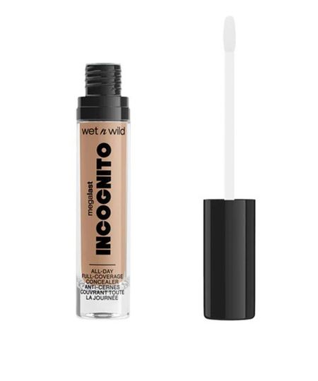 corretivo wet n wild mega last incognito medium golden UNICO