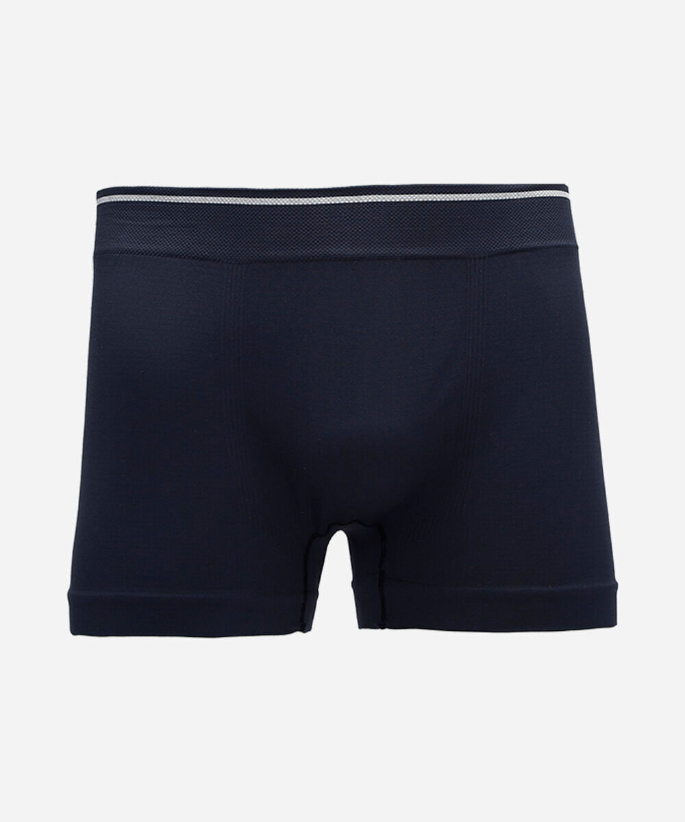 cueca boxer masculina sem costura azul