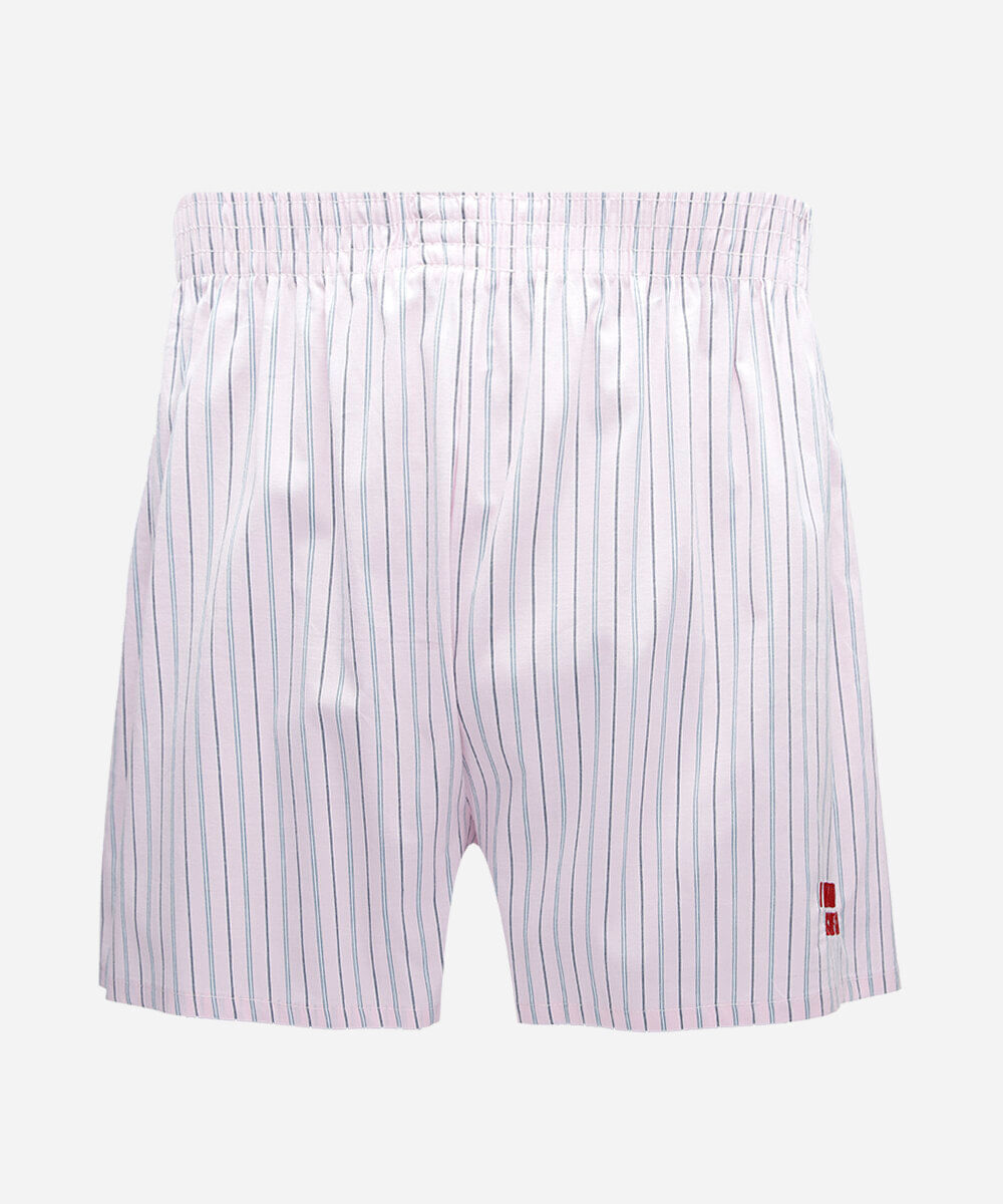 cueca samba canção masculina de algodão bob marley listrada rosa