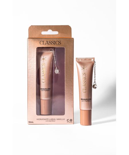 hidratante labial cia beauty by sabrina sato classiscs crystals by swarovski com peptídeo vanilla 10g UNICO