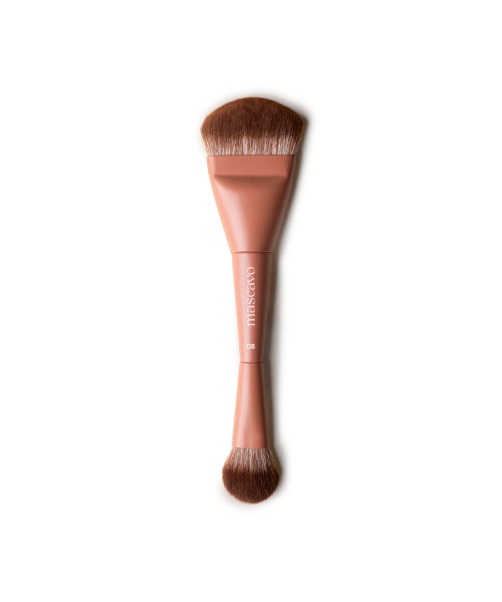 Kit Pincel de Maquiagem 4 em 1 Retrátil com Esponja de Silicone – Compacto, Profissional, Portátil para Base, Olhos, Lábios e Acabamento Uniforme pincel de maquiagem mascavo by mariana saad pro series 08