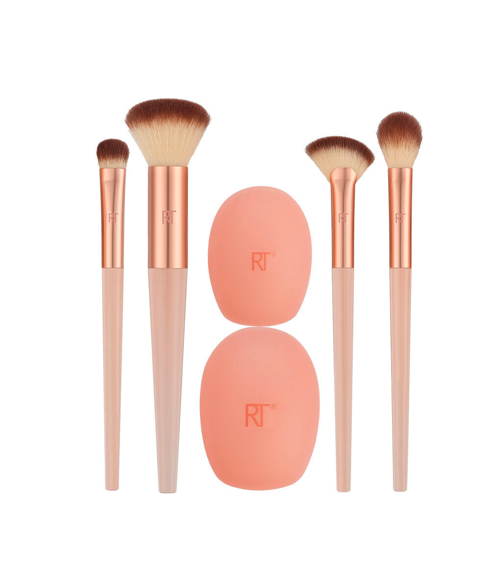 kit real techniques rt cherry on top a brighter hue base set 0591