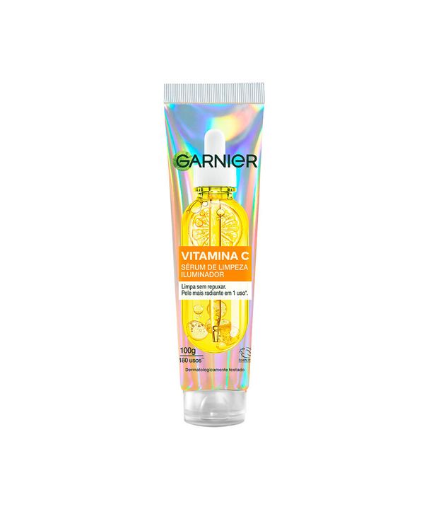 sérum facial garnier de limpeza iluminador vitamina c bisnaga 100g 100 G