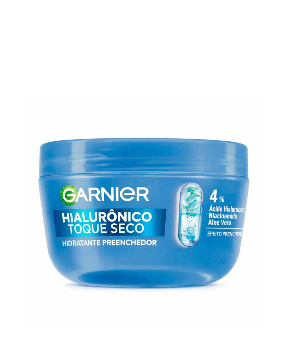 hidratante facial garnier em gel preenchedor efeito matte vitamina c toque seco pote 85g