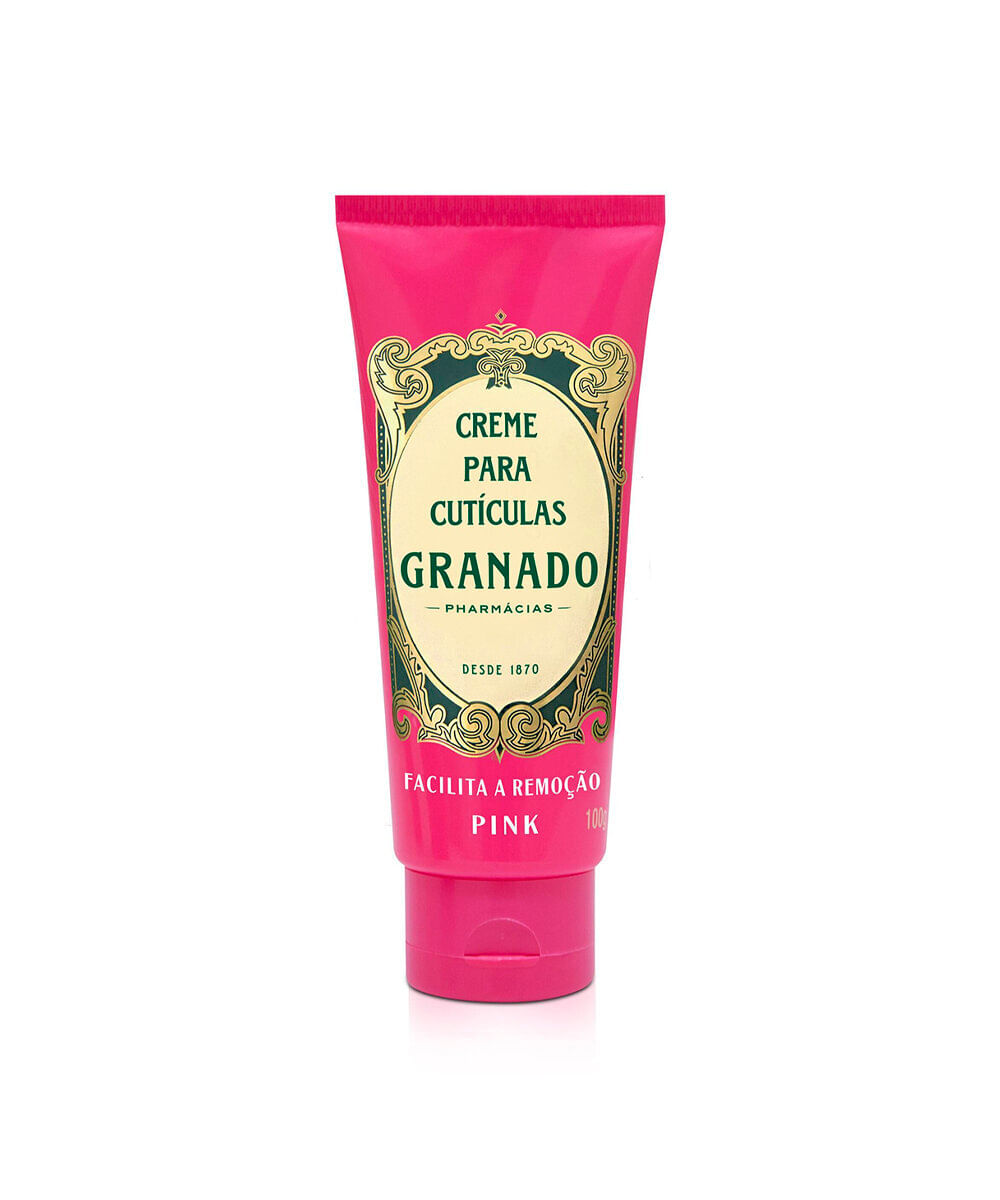creme granado para cutículas pink 100g