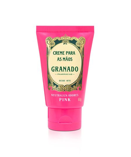 creme granado para as mãos pink 60g 60 G