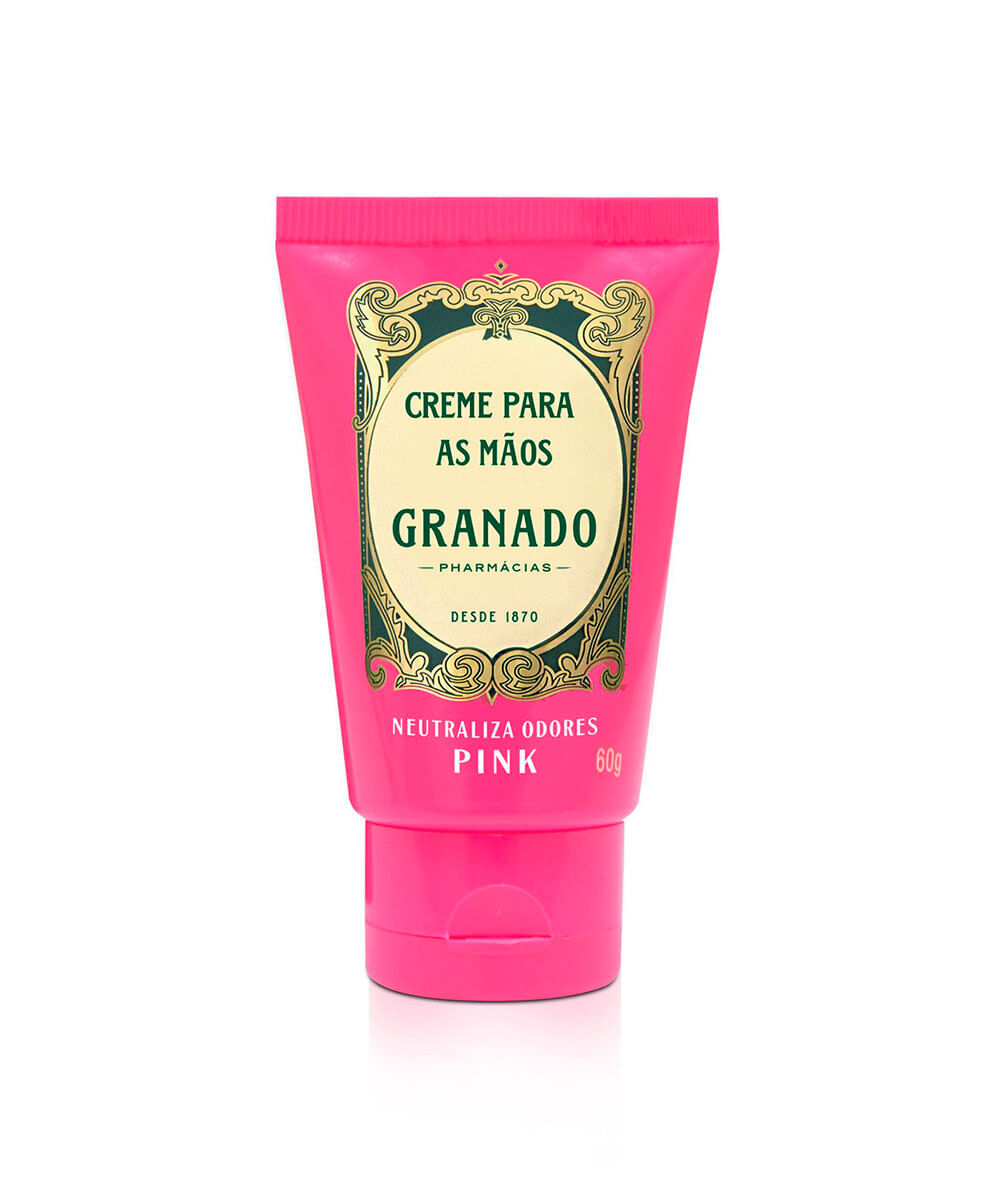 creme granado para as mãos pink 60g