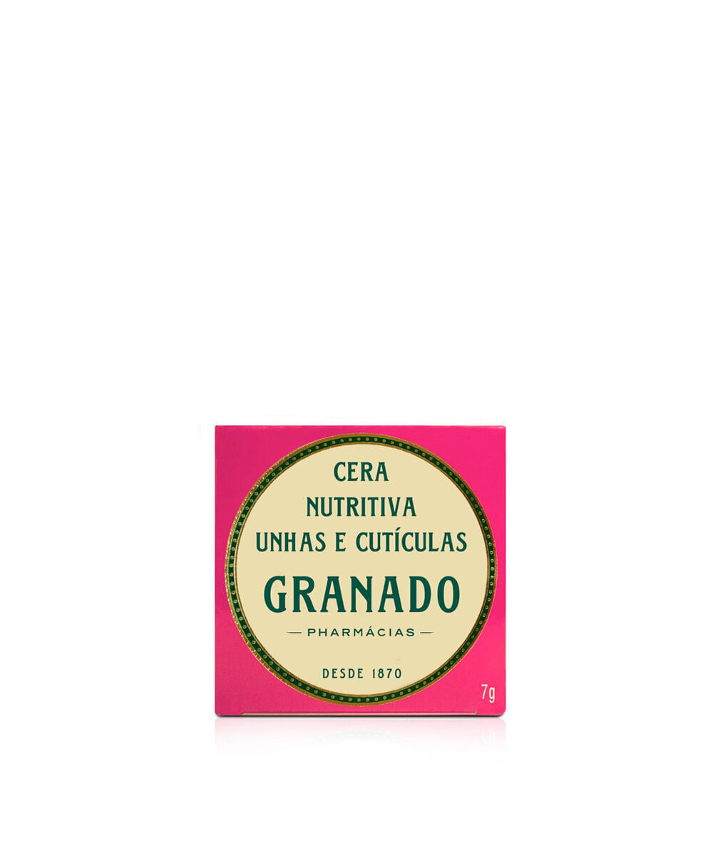 cera nutritiva granado unhas e cutículas pink 7g