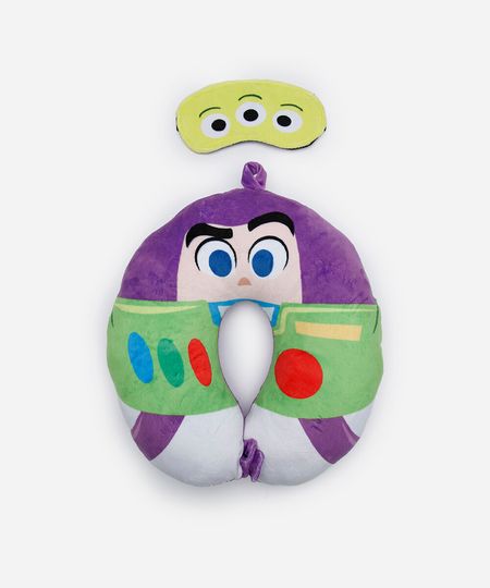apoio de pescoço com máscara buzz lightyear colorido UNICO