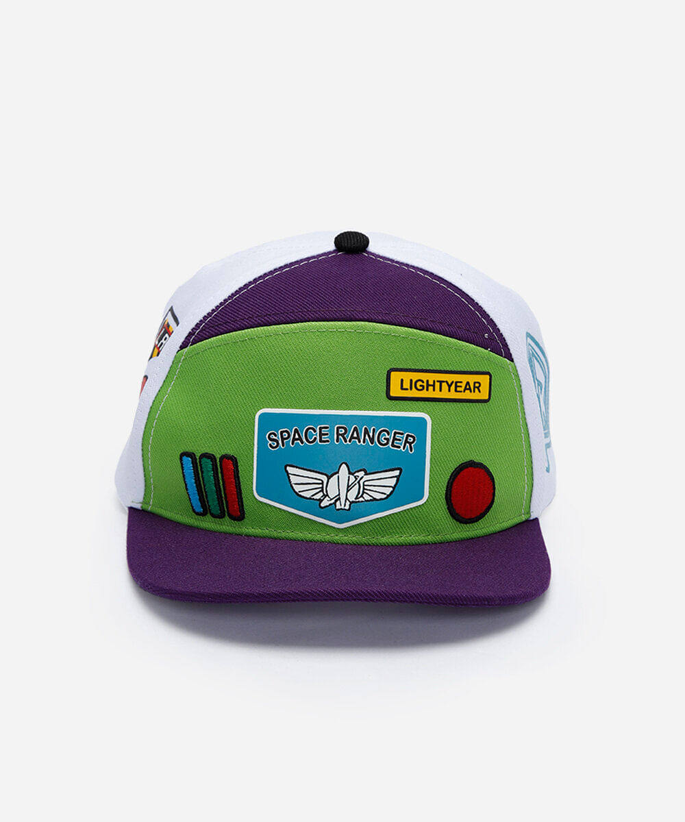 boné infantil buzz lightyear colorido