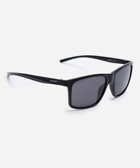 óculos de sol quadrado triton masculino preto UNICO