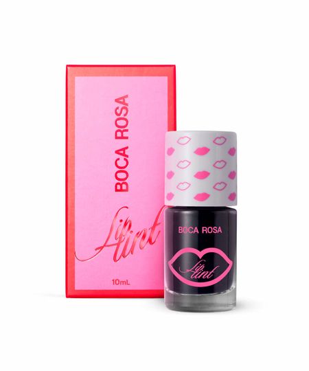 lip tint boca rosa marrom UNICO