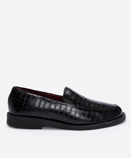 mocassim croco mindset preto 39