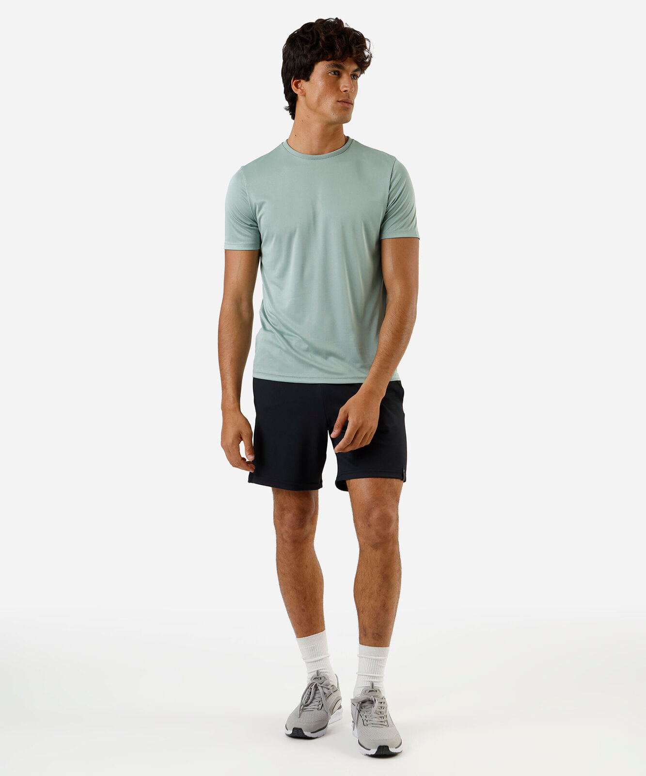 bermuda masculina esportiva preta
