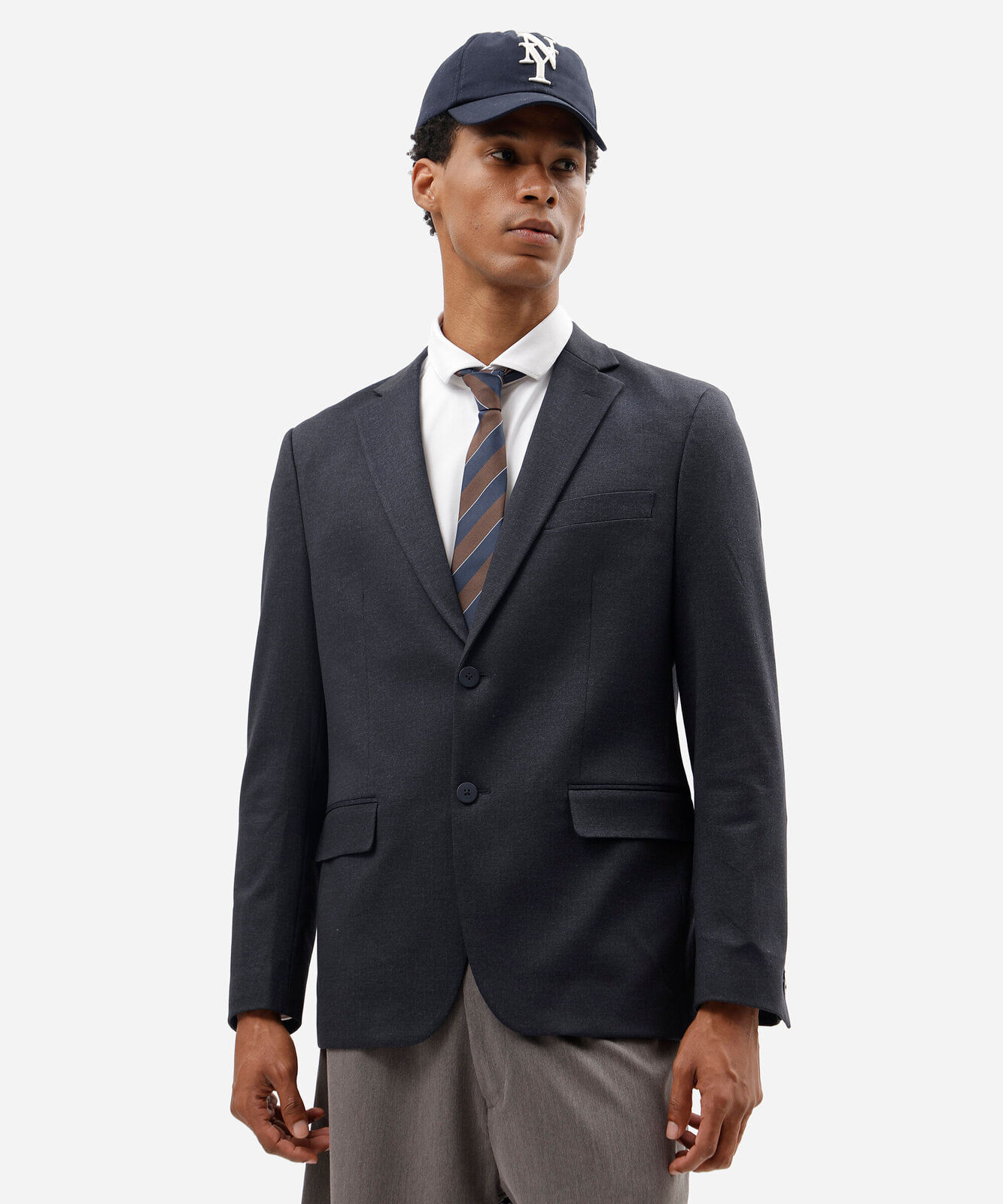 blazer de alfaiataria masculino azul