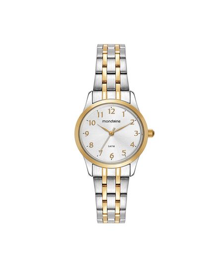 kit relógio feminino mondaine analógico 99913lpmkbe3k1 prateado UNICO