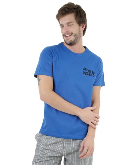 Camiseta--Skate-to-Create--Azul-8206391-Azul_1 Camiseta--Skate-to-Create--Azul-8206391-Azul_1