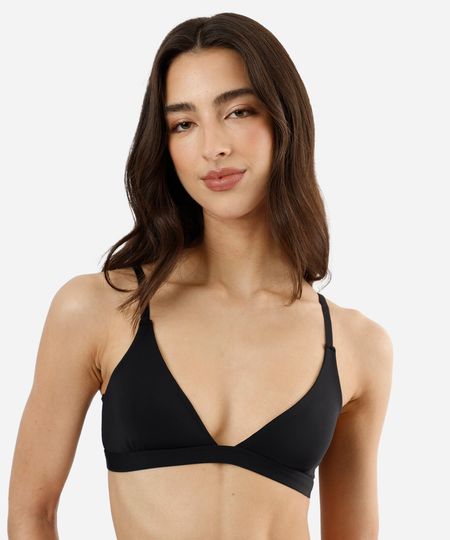 sutiã triângulo feminino preto M