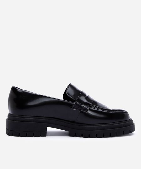 mocassim tratorado preto 36