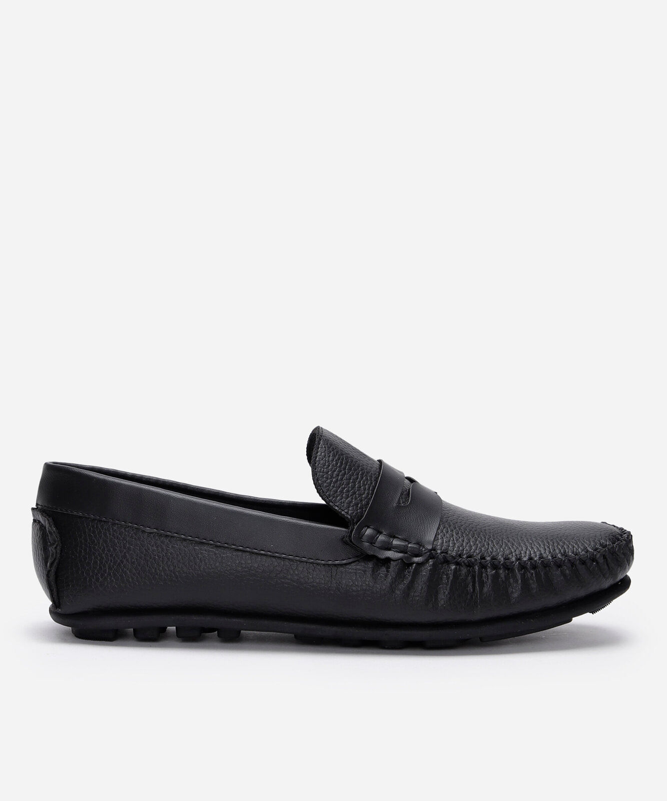 mocassim com recorte oneself preto