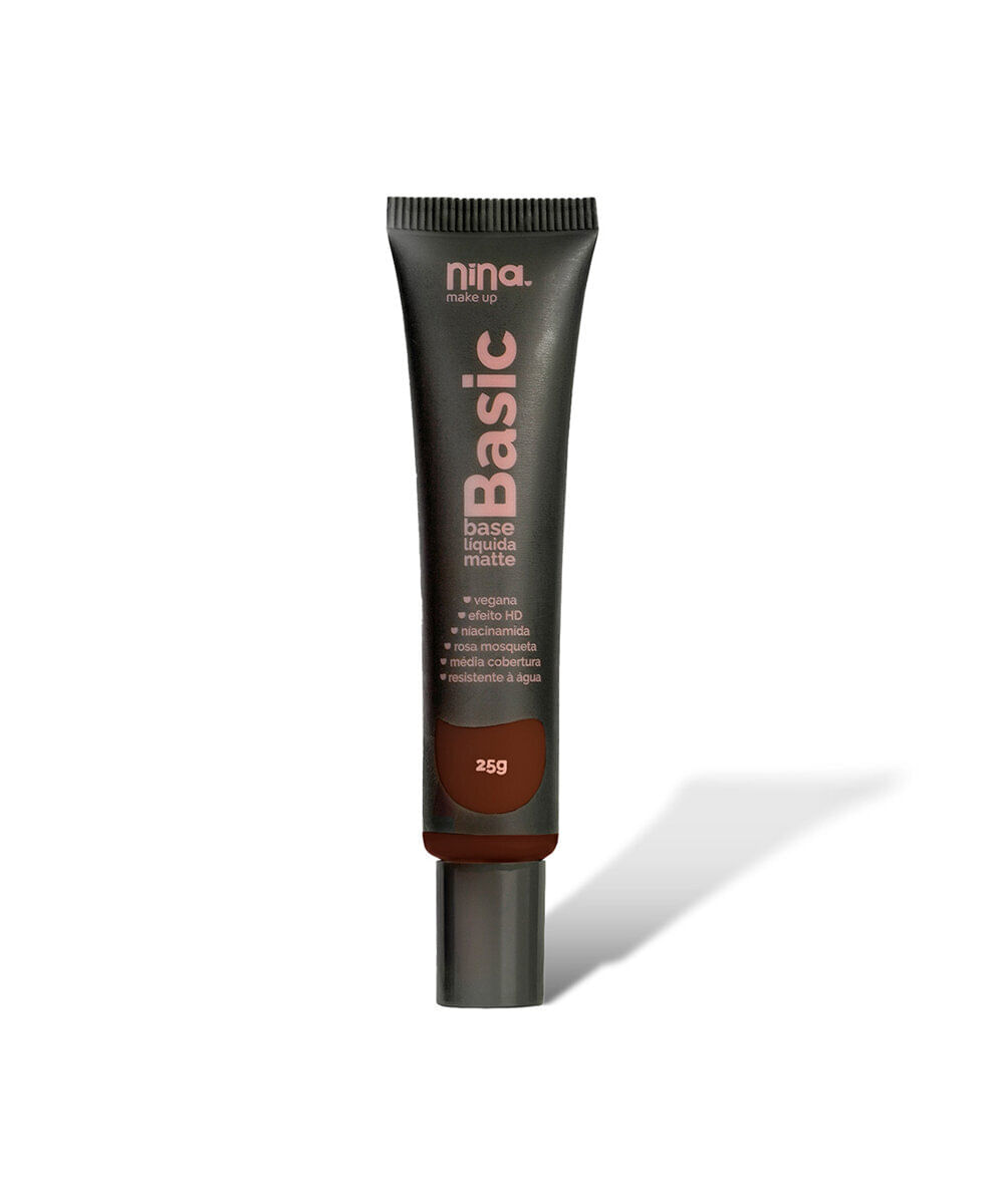 base líquida nina makeup matte basic cor 15