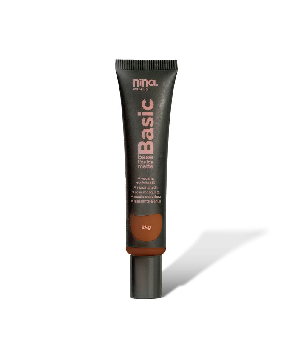 base líquida nina makeup matte basic cor 11
