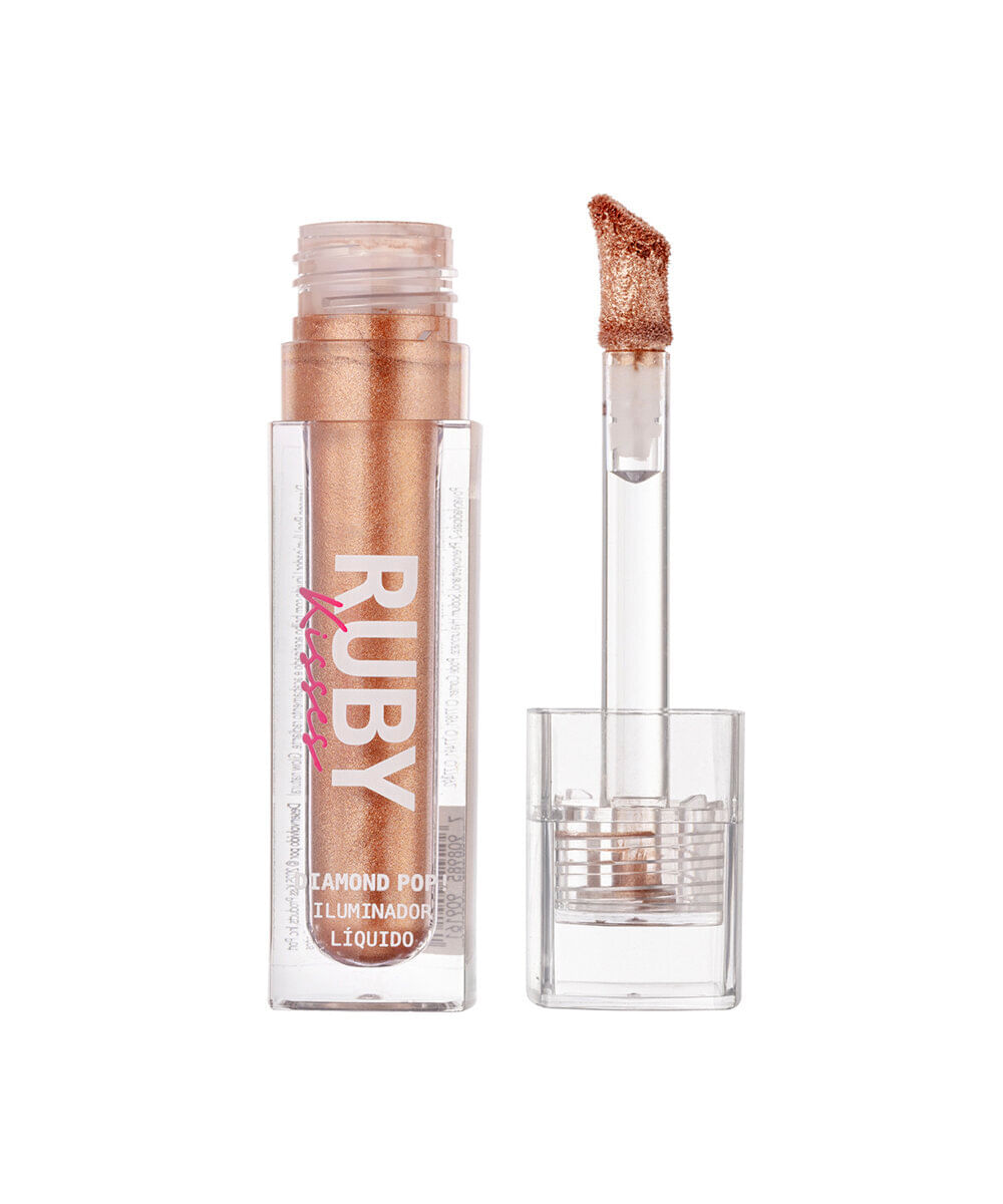 iluminador líquido ruby kisses diamond pop bronze
