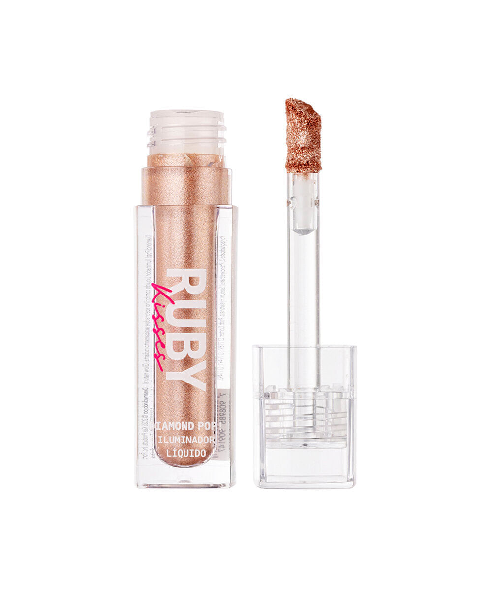iluminador líquido ruby kisses diamond pop rose