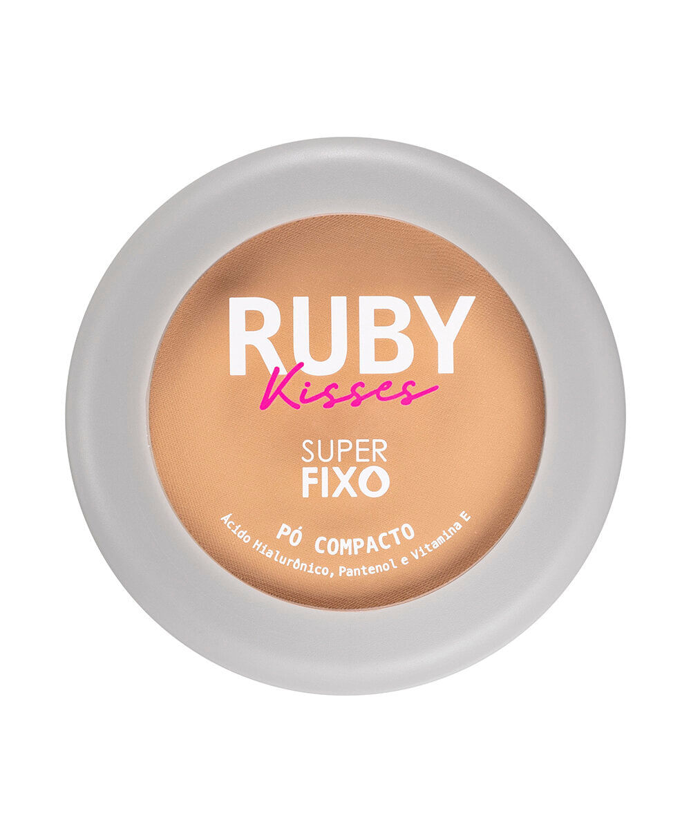 pó compacto ruby kisses super fixo cor 220