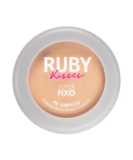 pó compacto ruby kisses super fixo cor 122 UNICO