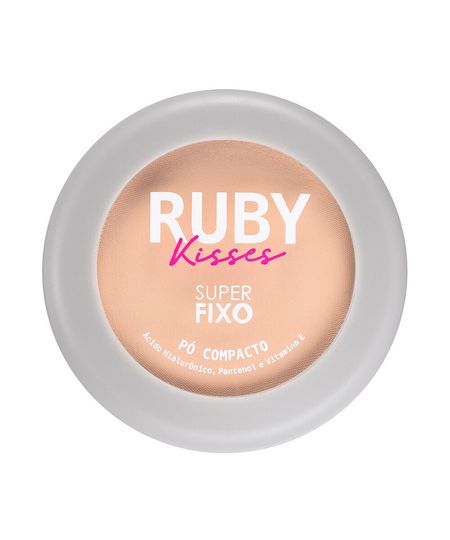 pó compacto ruby kisses super fixo cor 118 UNICO