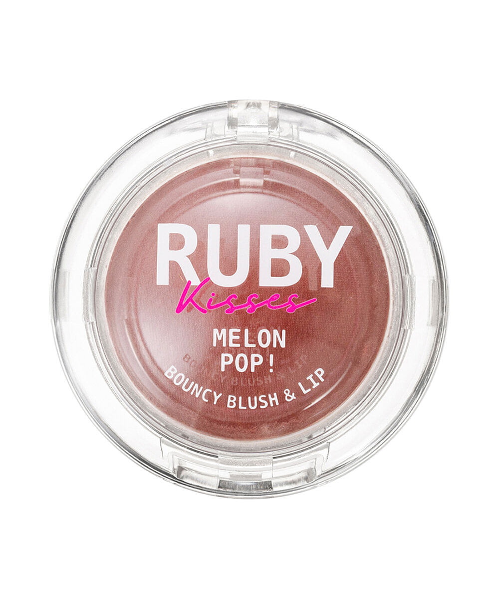 blush e lip ruby kisses melon pop bouncy mauve pop