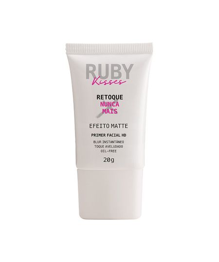 primer facial hd ruby kisses retoque nunca mais efeito matte UNICO