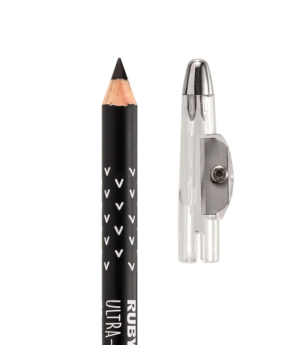 lápis ruby kisses madeira para olhos ultra easy black