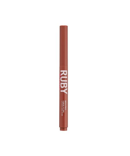lapiseira labial volume ruby kisses big e full plumping lip liner nude pink UNICO