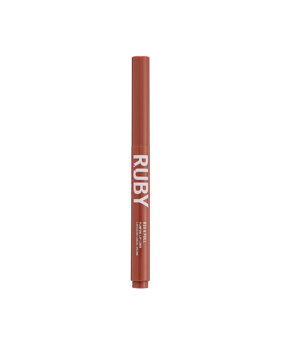 lapiseira labial volume ruby kisses big e full plumping lip liner nude pink