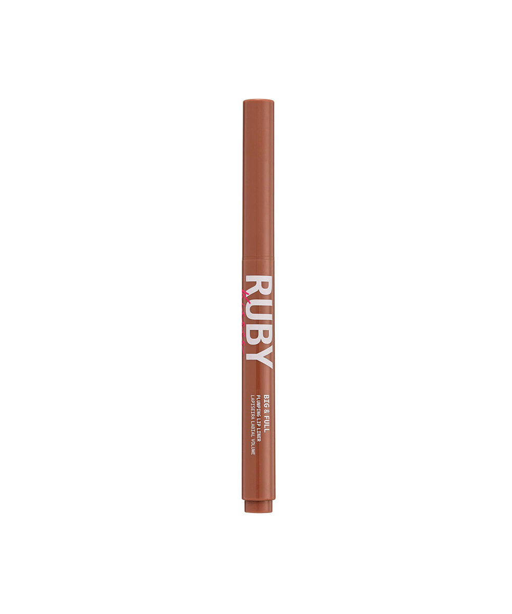 lapiseira labial volume ruby kisses big e full plumping lip liner nude beige