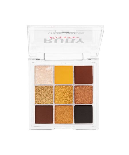 paleta de sombras ruby kisses sweets collection crème brûlée UNICO