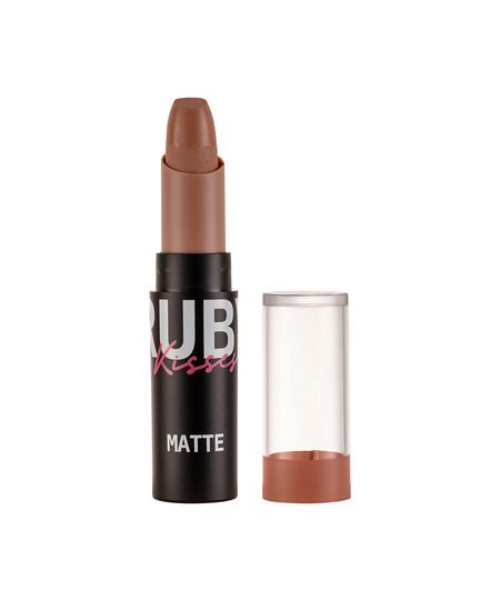 batom ruby kisses matte brown sugar UNICO