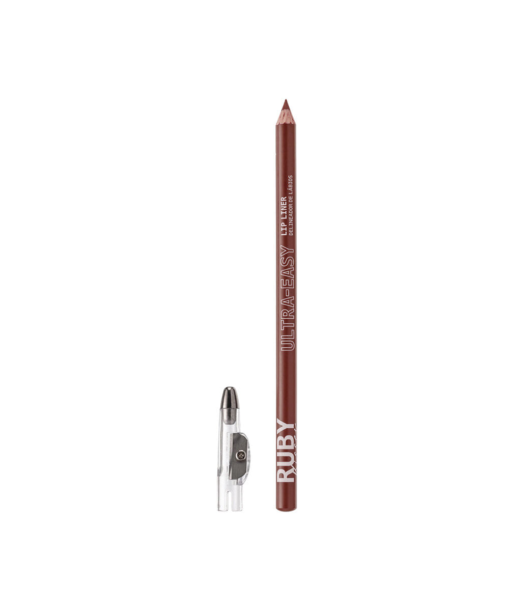 lápis ruby kisses madeira para lábios ultra easy marsala